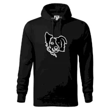 Border kólia obrys hlavy