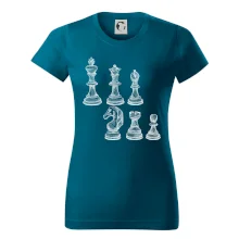 Šachové figúrky kreslené