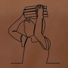 Študent a kniha jedným ťahom