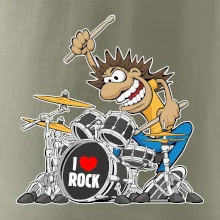 I love rock bubeník