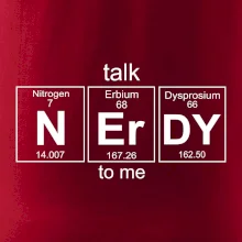 Talk nerdy - periodická tabuľka