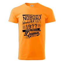 Nobody is perfect - Vlastný ročník