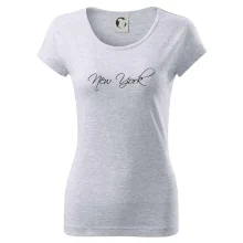 New York nápis písacím