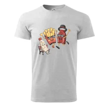 Súboj o hranolky kečup tatárka Súboj o hranolky kečup tatárka