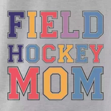 Field hockey mom - športové písmo