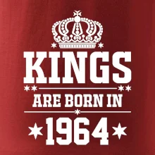 Kings are born in 1964