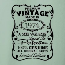 Vintage Etiketa - 1974