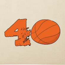 Basketball okrúhle narodeniny 40