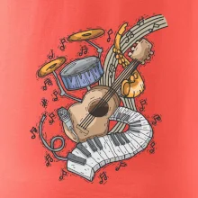 Hudobné nástroje v notách