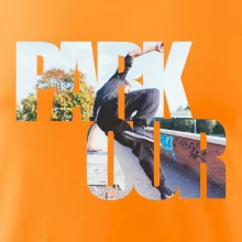 Parkour nápis v meste