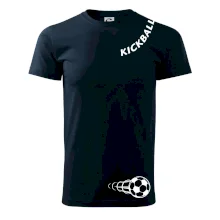 Kickball nápis šikmo