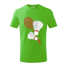 Bedminton - pálka a košík