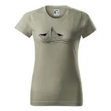 Letná romantika - papierová loďka