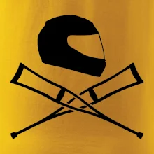 Cestná helma / barle