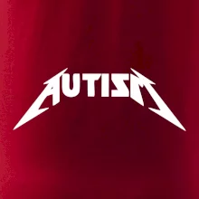 Autism rock nápis