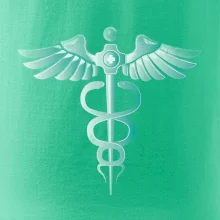 Hrdinovia zdravotníctva - logo (Pecka design)