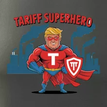 Tariff Superhero Trump