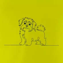 Havanský psík linka jedným ťahom