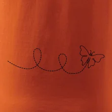 Dráha letu motýľa - slučka