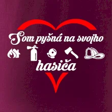 Som pyšná na hasiča
