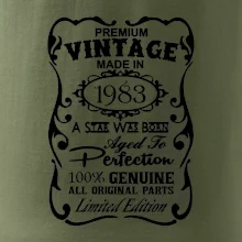 Vintage Etiketa - 1983