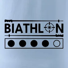 Biathlon terč a hůlky