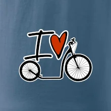 I love kolobežka veľké a malé koleso I love kolobežka veľké a malé koleso