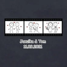 Svadobný deň - váš nápis (Hana-creative)