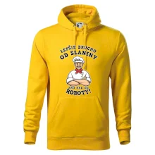 Lepšie brucho od slaniny ako hrb od roboty Lepšie brucho od slaniny ako hrb od roboty