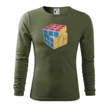 Rubikova kocka kreslená