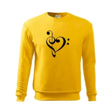 Husľový kľúč srdce Husľový kľúč srdce