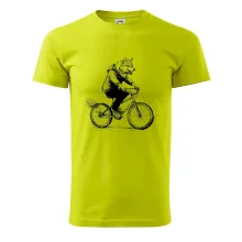 Vlk na bicykli