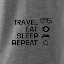 Eat sleep travel - Van