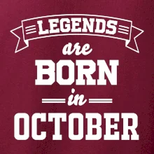 Legends are born in October