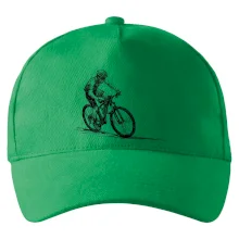 MTB kreslený cyklista MTB kreslený cyklista