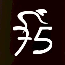 Cyklista oslavuje sedemdesiatpäťpäťky (75)