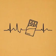 EKG čokoláda