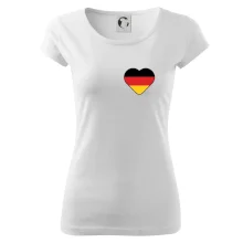 Germany love prso - Nemecká vlajka