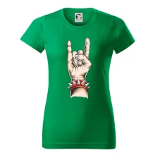 Rocková ruka s náramkom