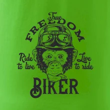 The freedom biker