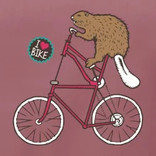 Bobor na bicykli