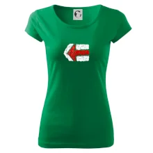 Párová turistická značka  červená Párová turistická značka  červená