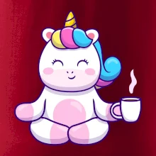 Yoga - jednorožec káva