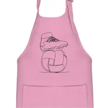 Futbalová lopta kopačka jedným ťahom Futbalová lopta kopačka jedným ťahom