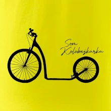 Som kolobežkárka veľké a malé koleso