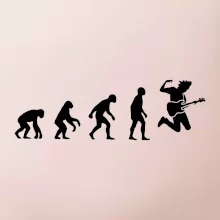 Evolúcia gitarista - výskok