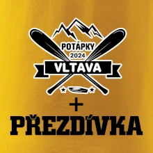 K vode - pádla hory (vlastný nápis)