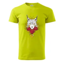 Rys s červenými ružami (Pecka design)