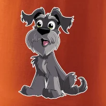 Bradáč kreslený sediaci