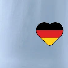 Germany love prso - Nemecká vlajka Germany love prso - Nemecká vlajka